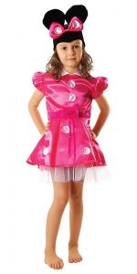STRÓJ KARNAWAŁOWY MYSZKA MINNIE 98-104CM