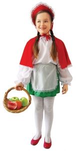 STRÓJ CZERWONY KAPTUREK 98-104