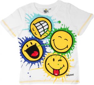 T-shirt Smiley : Rozmiar: - 164