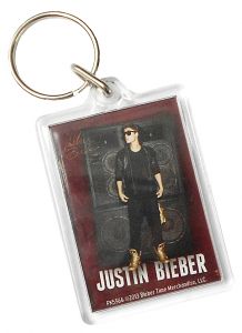 Brelok do kluczy akrylowy Justin Bieber (Speakers)