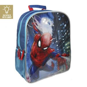 Plecak Spiderman ze światłami LED 41 cm
