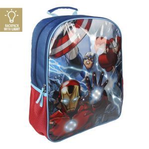Plecak Avengers ze światłami LED 41 cm