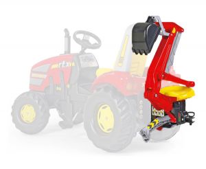 Rolly Toys Koparka Doczepiana Czerwona