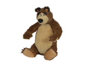 SIMBA Masza Pluszowy Niedźwiedź 25 cm Siedzący