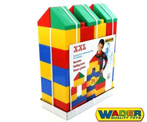 Wader QT Klocki Budowniczy XXL 36 elem