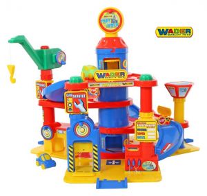 Wader QT Parking 4 poziomowy z Samochodami (pud.)