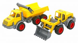 Wader QT Wywrotka Traktor Ładowarka Trzy Osiowa